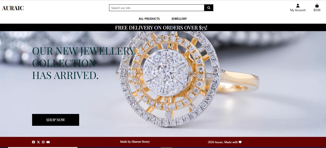 Responsive design image for Auraic